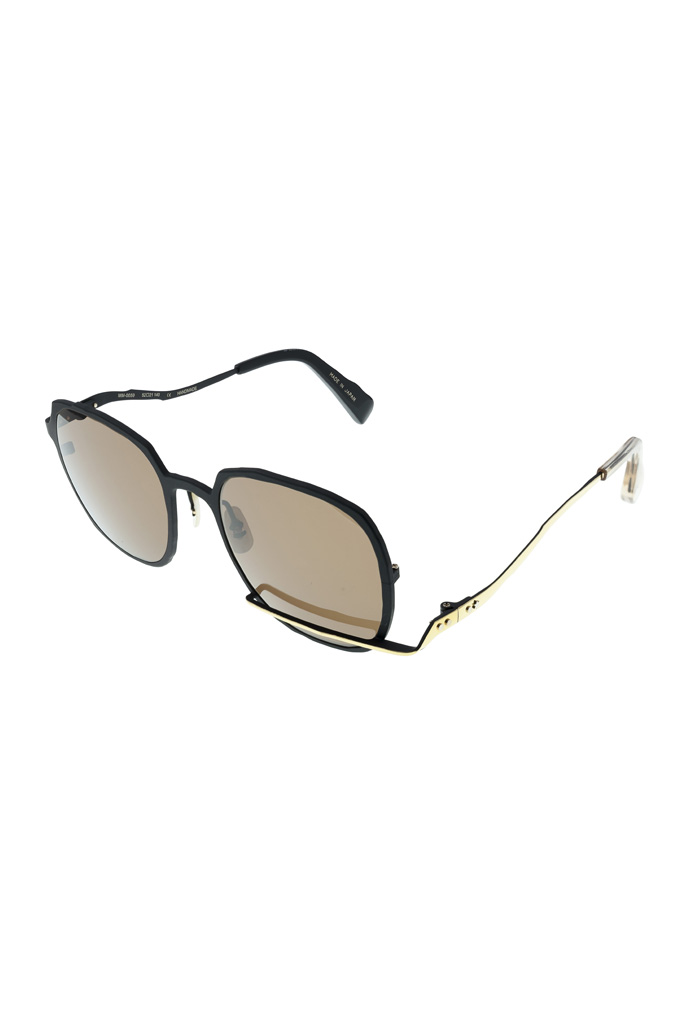 Masahiro Maruyama Titanium Sunglasses - MM-0059 / #3 Black/Gold - Image 0